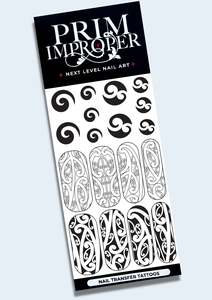Mana Maori: MĀORI NAIL TRANSFER TATTOOS - SAMPLE SET