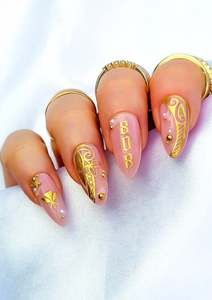 All: HAWAIIAN NAIL FOILS | PUALENA | BRUSHED GOLD