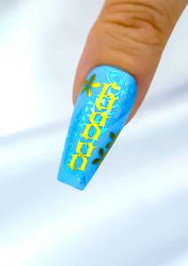 All: TUVALU NAIL FOILS | BRUSHED GOLD