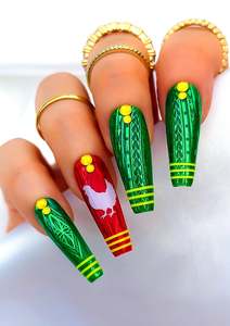 SAMOAN NAIL FOILS | PUA | GREEN