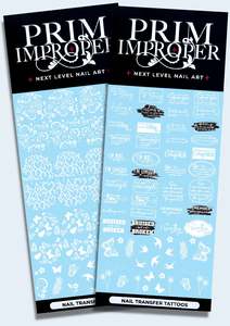 Nail Transfer Tattoos: POSITIVE VIBES NAIL TRANSFER TATTOOS | ELEVATE & EMPOWER | WHITE