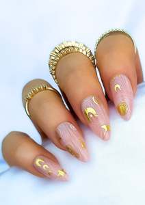 NAIL TRANSFER TATTOOS | TORRES STRAIT, SOLWATA | BASE DESIGN