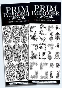 Nail Transfer Tattoos: WEDDING NAIL TRANSFER TATTOOS | BLACK