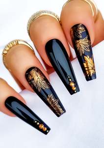 HAWAIIAN NAIL FOILS - KĪ - CARAMEL