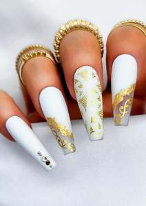 NAIL FOILS BY ADRIENNE WHITEWOOD - AUAHA & NGARU - GOLD