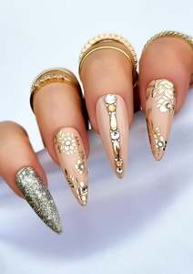 WEDDING NAIL FOILS | FLORALS & FILIGREE | SAND