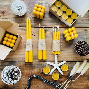 Gifts Chocolate: Traditional Taper Candles