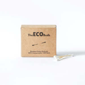 Bamboo Cotton Earbuds