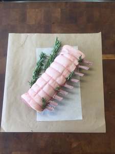 Pork: Free Farmed Pork Loin Rack