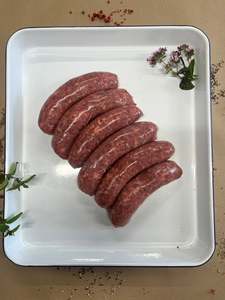 Beef with Hickory Smoke & Manuka Honey Sausage (6 pack)