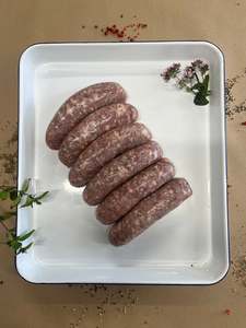Sausages: Lincolnshire Pork Sausage (6 pack)  Bronze Medal 2022