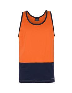 Hi Vis Tradewear Tank Singlet: 6HTCS JB's Hi Vis Cotton Singlet