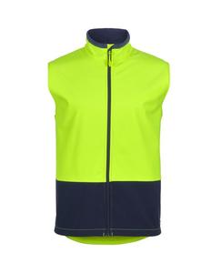 Hi Vis Tradewear Vests: 6HWV JB's Hi Vis Three Layer Softshell Vest