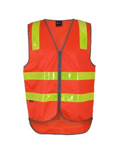 6DVRV JB's Vic Road (D+N) Zip Safety Vest