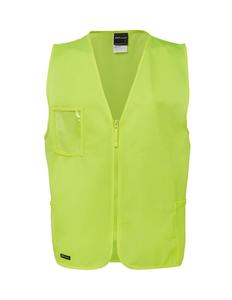 Hi Vis Tradewear Vests: 6HVSZ JB's Hi Vis Zip Safety Vest