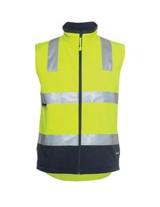 6D4LK JB's Hi Vis (D+N) Softshell Vest