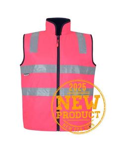 6D4RV JB's Hi Vis 4602.1 (D+N) Reversible Vest