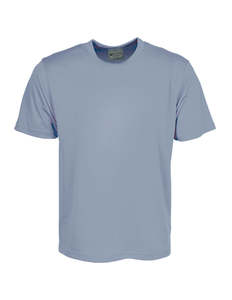 Bocini: CT1207 Bocini Unisex Plain Breezeway Micromesh Tee Shirt -  Adults