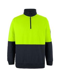 6HVFH JB's Hi Vis 1/2 Zip Fleecy
