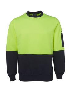 6HVCN JB's Hi Vis Fleecy Crew