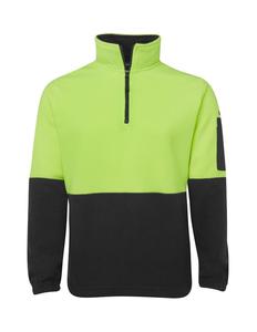 Sweaters: 6HVPF JB's Hi Vis 1/2 Zip Polar Fleece