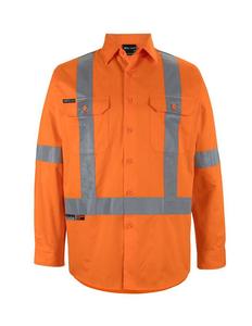 6DCBL JB's Hi Vis 150g NSW/QLD Rail X-Back Shirt