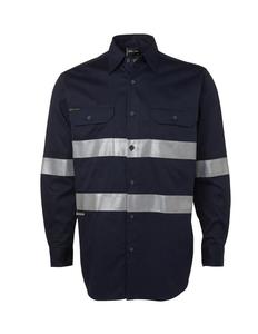 6HDNL JB's L/S 190G Work Shirt With Reflective Tape