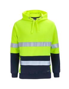 Hi Vis Tradewear Hoodies: 6DPJ JB's Hi Vis D+N 330G Pullover Hoodie