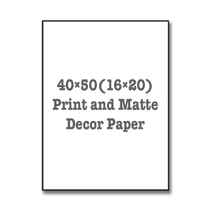 Products: 40×50(16×20) Print and Matte – Decor Paper - Print Art Fine Art Imaging