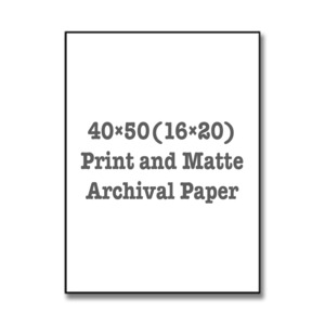 40×50(16×20) Print and Matte – Archival Paper - Print Art Fine Art Imaging