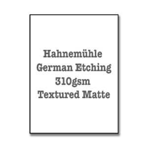 Products: Hahnemühle German Etching 310gsm Textured Matte - Print Art Fine Art Imaging