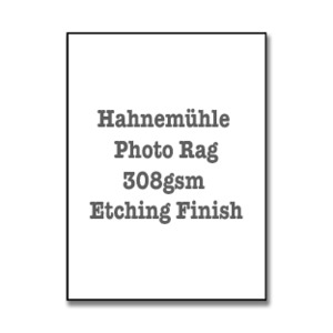 Hahnemühle Photo Rag 308gsm Etching Finish - Print Art Fine Art Imaging