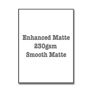 Enhanced Matte 230gsm Smooth Matte - Print Art Fine Art Imaging