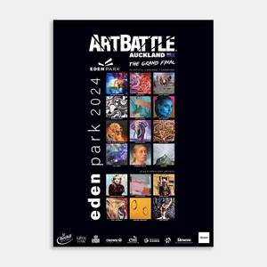 Art Battle 2024 Final Poster - Print Art Fine Art Imaging