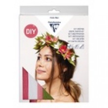Clairefontaine Crepe Paper Kit Flower Wreath