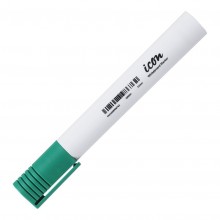 All Pens: Icon Whiteboard Marker Bullet Tip Green - Box 12