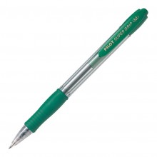 Pilot Super Grip Ballpoint Medium Green (BPGP-10R-M-G) - Box 12