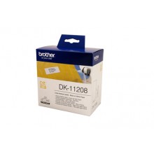 Brother Genuine DK11208 Large Address Label - 38mm x 90mm - 400 Labels per roll