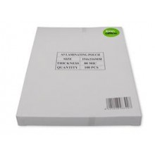 Laminating: Icon Laminating Pouches A5 Gloss 80mic Pack 100