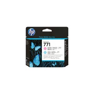 Products: HP No 771 Lt Magenta/Lt Cyan Designjet Printhead