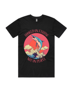 Hooked on Fishing Tee