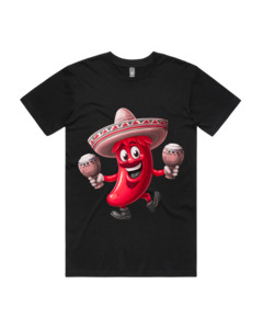 Bold Prints: Red Mexi-Chilli Tee
