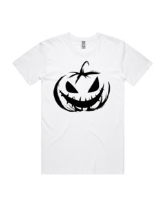 Halloween: Black Pumpkin Tee