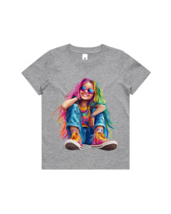Rainbow Girl Tee