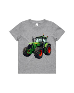 Kids Green Tractor Tee
