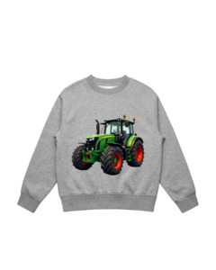 Kids Green Tractor Crew