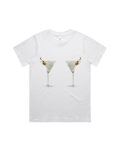 Cocktail Hour: Double Martini Tee
