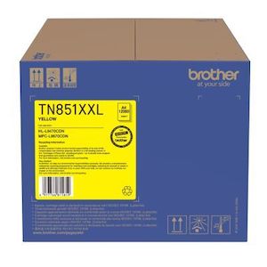 toner: Brother TN851XXLY Yellow Toner