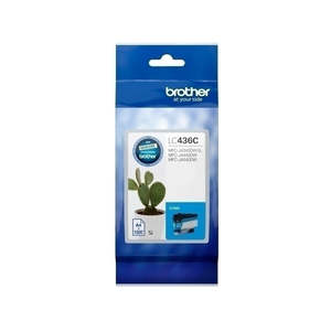 Brother Genuine Ink: Brother LC436 Cyan Ink Cartridge