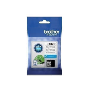 Brother Genuine Ink: Brother LC432 Cyan Ink Cartridge